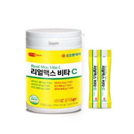 [KOLON Pharmaceuticals] Real Max Vitamin C 900mg 30Powder Sticks-Immune Vitamins and Strong Antioxidant-Made in Korea